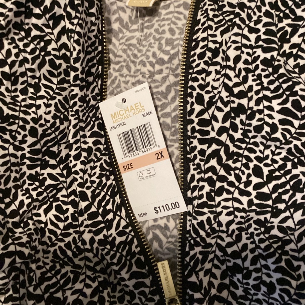 Michael Michael Kors women’s plus size blouse - Picture 8 of 14